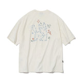 About Love Cat Embroidery Short Sleeve Tee