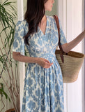 Livna shirring wrap pattern one piece
