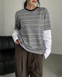 Kinder Multi-Striped Layered Long Sleeve