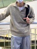 Koi half zip-up knit