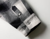 Pale Overfit Check Shirt