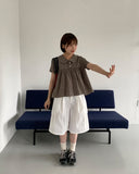 Kyudori Summer Cargo Banding Bermuda Pants