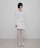 Muta Frill Puff T-Shirt