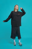 Long Sleeve Heavy Overfit Scratch Logo R