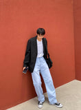 Sky Denim Pants