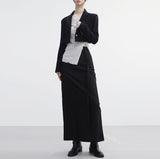 Ashi Long D Belt Skirt