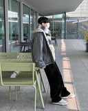 Fleece Dyed Hooded Jumper