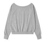 HALO One-Shoulder Sweatshirt
