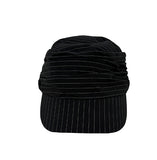 Stripe Shirring Madoros Cap