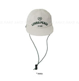 CORDUROY STRAP CAMP CAP