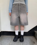 Sharin Washing Bermuda Denim Pants