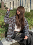 Petal Vintage Sand Washing Denim Wide Pants
