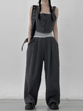 Kenta Linen Pintuck Slacks