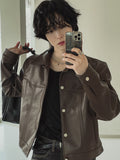 Monochrome Max Leather Jacket