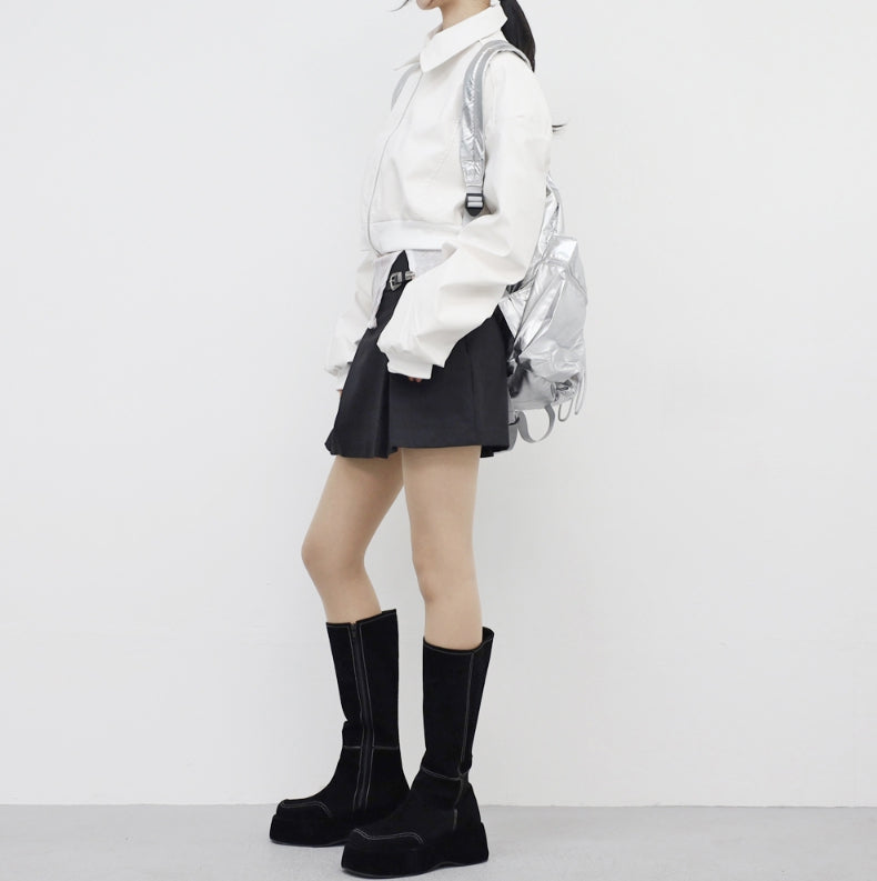 【NONCODE】Lulian String Pocket Backpack NONCODE(ノンコード) - ルリアンストリングポケットリュック