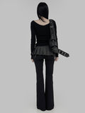 Dema Pleated Wrap Skirt