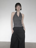 Veroa Halter Wrap Sleeveless