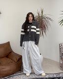 Sandy High Neck Cardigan