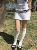 Seanma Low Mini Skirt Pants