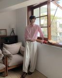 Corna Two Pintuck Wide Slacks