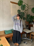 Deteam Banding Flower Quilted Balloon Pants