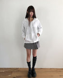 Leand Ribbon Mini Skirt