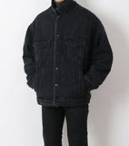 Sherpa denim jacket