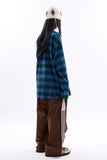Moab over stripe collar T-shirt