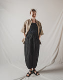 low key banding cool balloon pants