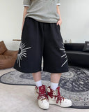 Et Sun Embroidered Bermuda Pants