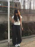 Kinch Nylon Wide Banding Pants