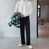 Dipper half-neck knit T-shirt