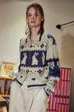 [2-WAY] Bunny Crop Zip-Up Knit