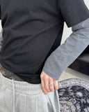 Kuro striped layered T-shirt