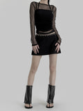 Epo See-through Shirring Tee