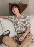 Wins ST Half Henley Neck Tee