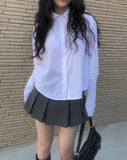 Leube Pleated Mini Skirt Pants