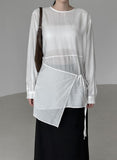 Yunseul Layered Wrap Blouse
