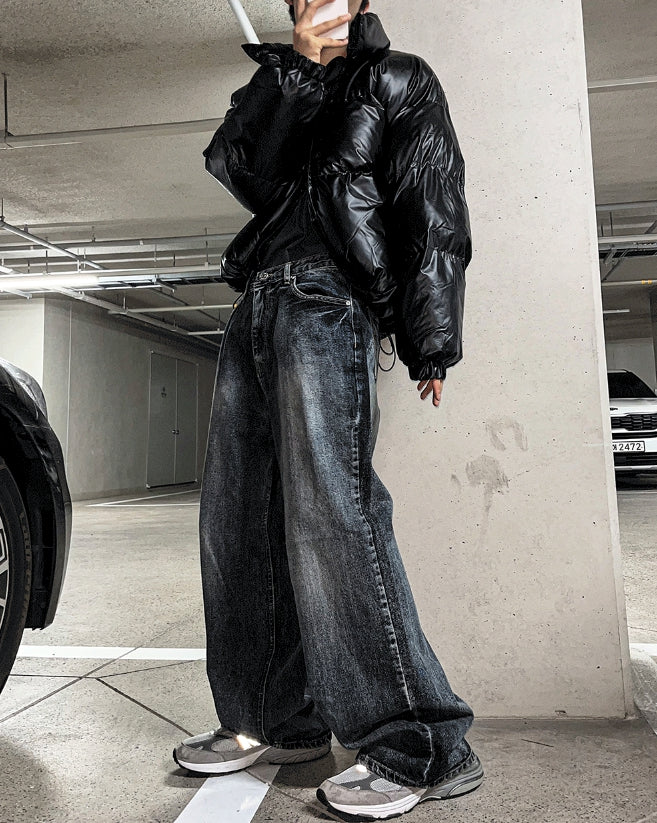 【COSYHARU】Lareve Brush Denim Pants COSYHARU (コシハル) - ラレブブラッシュデニムパンツ / Lareve