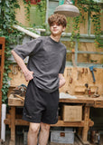 Snake Flower Pigment Short Sleeve T-shirt