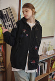 [2-WAY] Mushroom Stitch Zip-Up