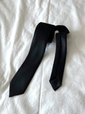Minimal Deep Black Tie