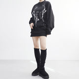 Smoke Printed Sweatshirt