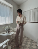 Ezri Crochet Long Sleeve Shirt