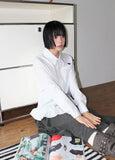 BLOOM FRILL STRIPE SHIRT