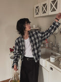 Country crop check shirt