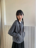 [BAONHAUS] Jenen Stripe Hood Zip-up
