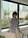 Tumin Summer Check Short Sleeve Shirt