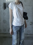 Wallen Unbalance Drape Tee