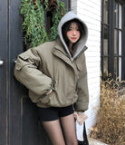 Keep Cargo High Neck Bomber Jumper